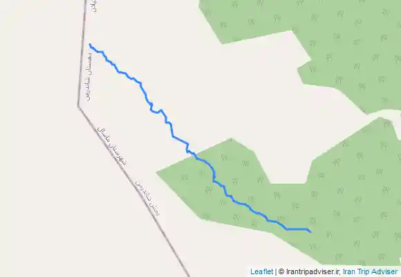 ترک جی پی اس مسیر کلور به خشکه دریا