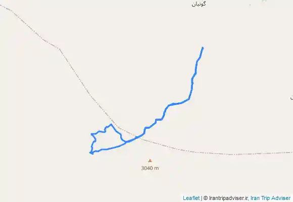 ترک جی پی اس قله لابرفی از مسیر دره دوره چمن با چکاد