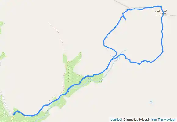 ترک جی پی اس قله فیل زمین