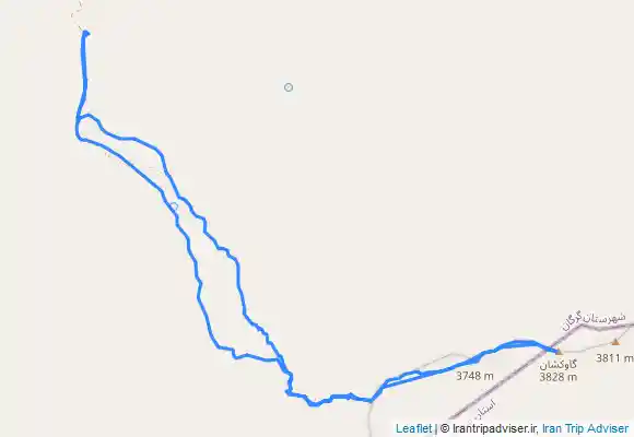 ترک جی پی اس قله گاوکشان