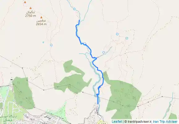 ترک جی پی اس دارآباد به چال مگس