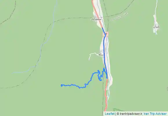 ترک جی پی اس آبشار دئیز