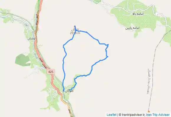 ترک جی پی اس روستای کیوان قله اورجین