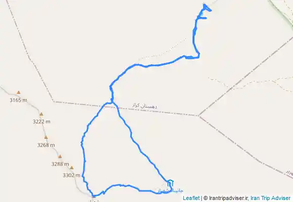 ترک جی پی اس صعود به قله شهباز