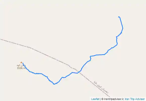 ترک جی پی اس قله دالانکوه