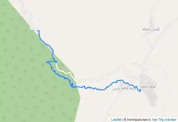 ترک جی پی اس آبشار بلم جرک تا قلعه قافه 1403/3/25