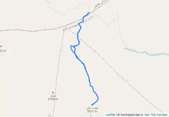 ترک جی پی اس قله هفت خوان