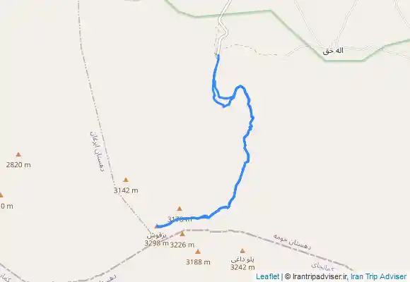 ترک جی پی اس قله بزقوش ۱۴۰۳،۳،۲۵