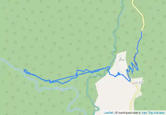 ترک جی پی اس آبشار دم اسبی