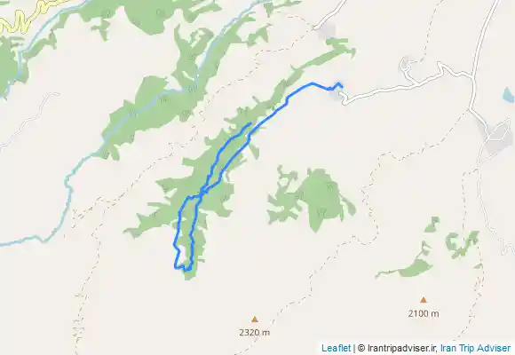 ترک جی پی اس Kūh Kenārآبشار گیزلی میشه مشکین شهر