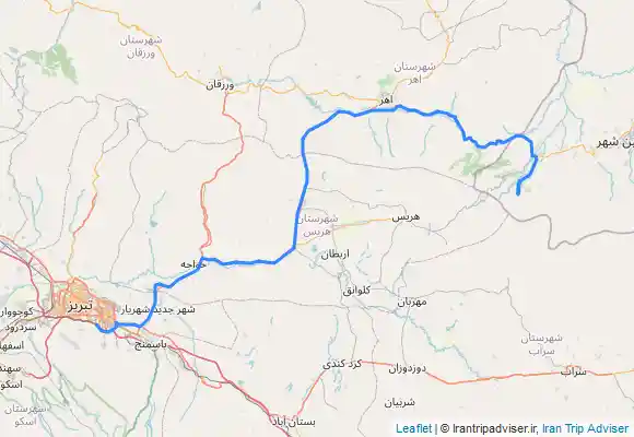 ترک جی پی اس آبشار کولیار