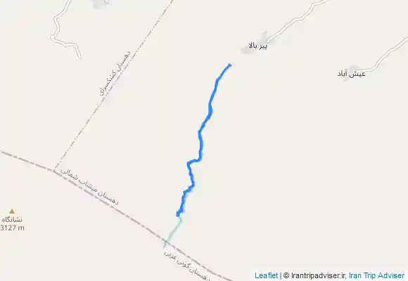 ترک جی پی اس آبشار پیربالا