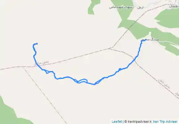 ترک جی پی اس قله هفت چشمه سرتنگ محمود ناغان