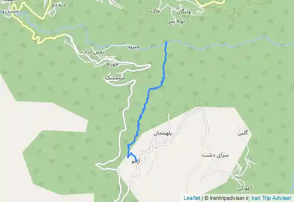 ترک جی پی اس ترک کامل پیمایش دره آرمو