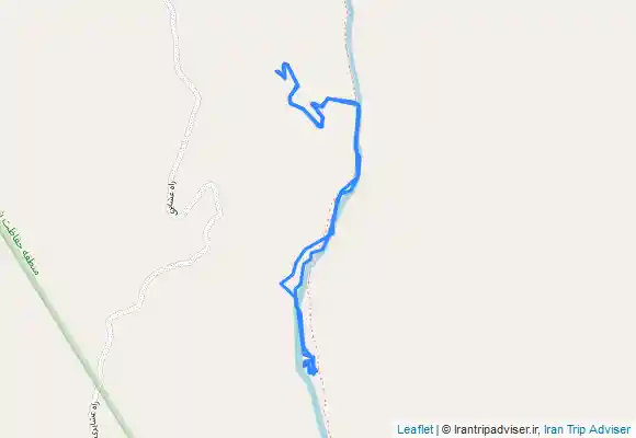 ترک جی پی اس آبشار اندیشش (کلارون) از بالا