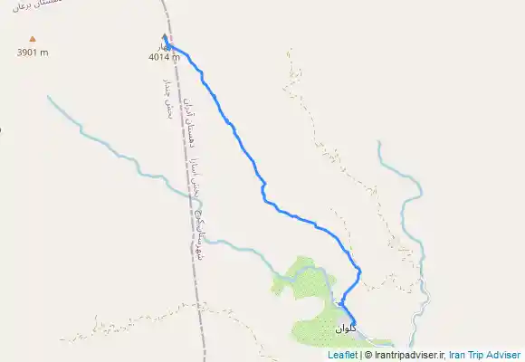 ترک جی پی اس ترک مسیر کهار