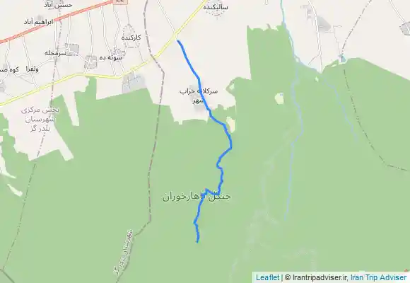 ترک جی پی اس آبشار لاملیج