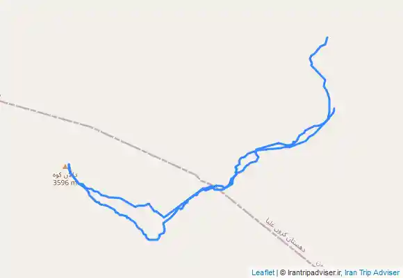 ترک جی پی اس دالانکوه صعود از زیر تیغه فرود از روی تیغه
