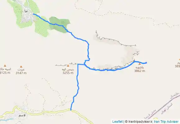 ترک جی پی اس صعود پاشوره رفت از لاسم برگشت از نوا