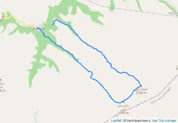 ترک جی پی اس صعود به قلل تاختا و داشاخان