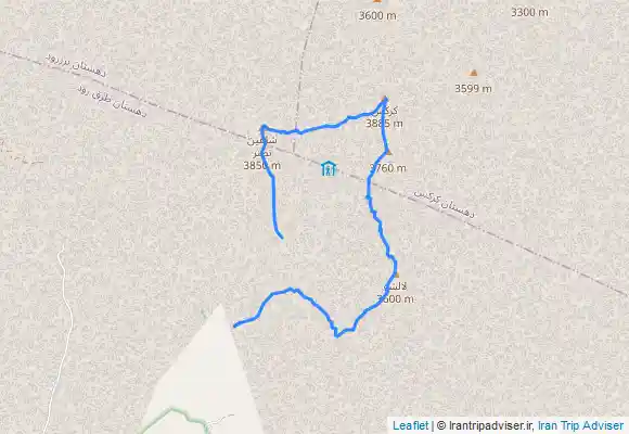 ترک جی پی اس خط الرأس لاشه و شاهین