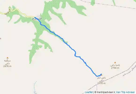 ترک جی پی اس قله داشاخان