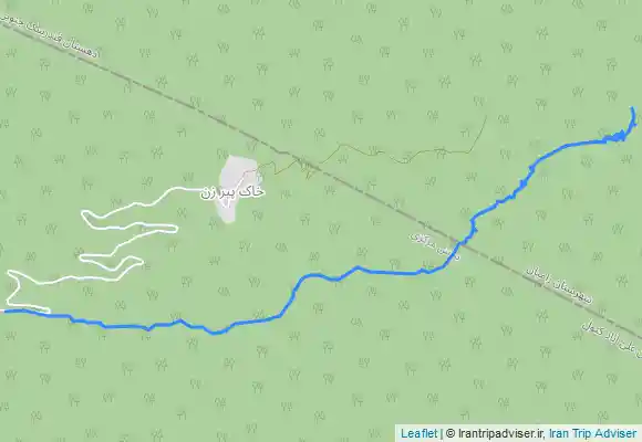 ترک جی پی اس آبشار میان رستاق مجموعه آبشارهای غول دره زرین گل