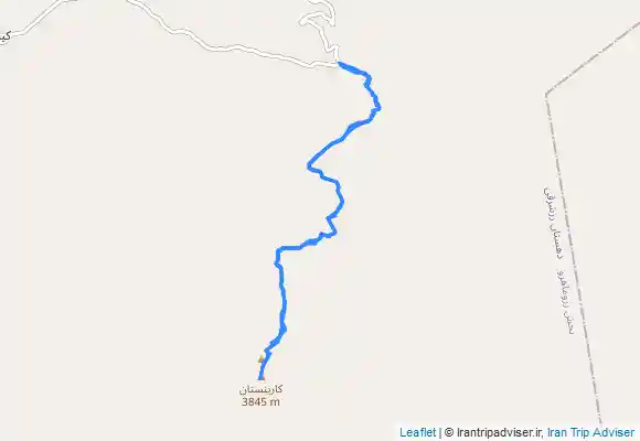 ترک جی پی اس رفت و برگشت قله کازینستان
