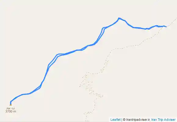 ترک جی پی اس قله انیسه (زرد بوم ) از روستای اسب خنی