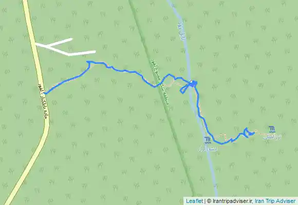 ترک جی پی اس آبشار ترز