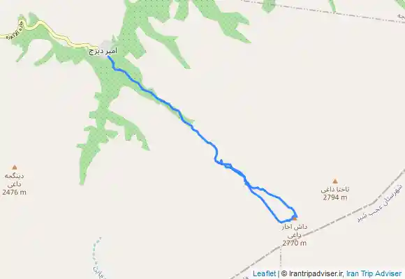 ترک جی پی اس داشاخان منطقه آذرشه