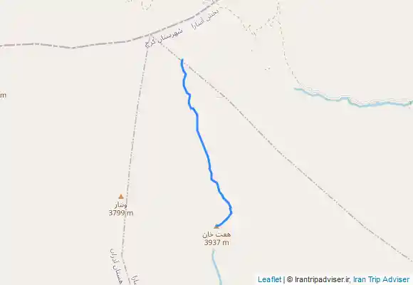 ترک جی پی اس قله هفت خان