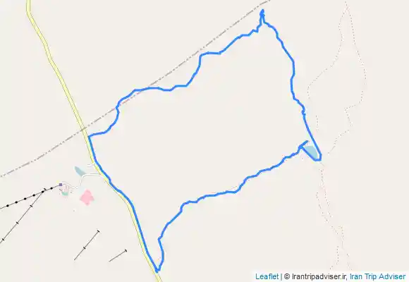 ترک جی پی اس برم فیروز سپیدان شیراز 403.4.4 BARM FIROOZ LAKE SHIRAZ