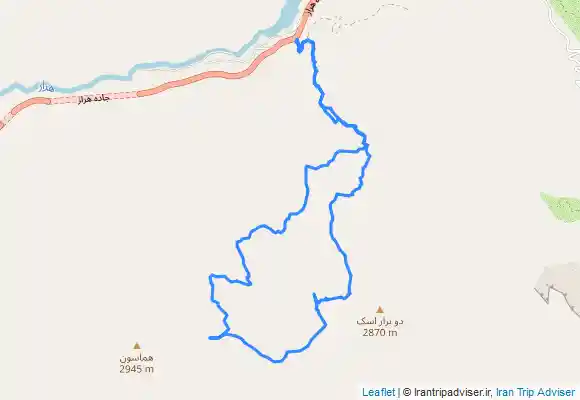 ترک جی پی اس قله هماسون آب اسک