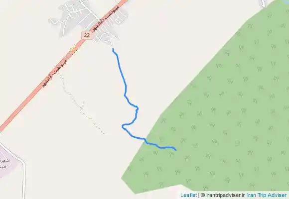 ترک جی پی اس Alqajar - Jangaldeh-e Pā’īn