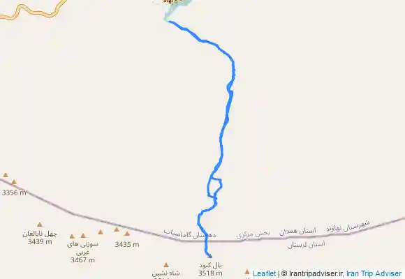 ترک جی پی اس صعود یال کبود ۸ تیر ۳۴۰۳