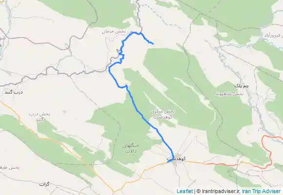 ترک جی پی اس shirez valley دره شيرز