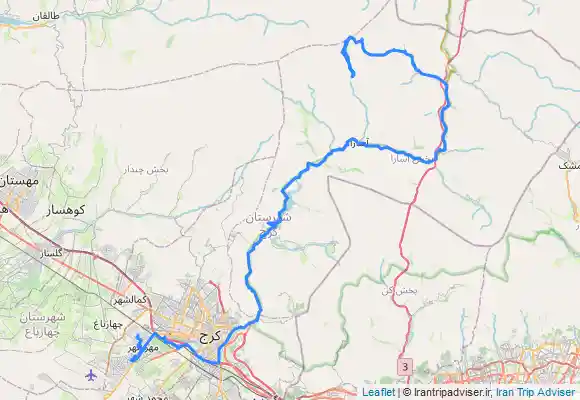 ترک جی پی اس قله هفت خوان