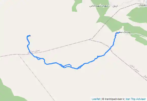 ترک جی پی اس هفت چشمه- مسیر سرتنگ محمود