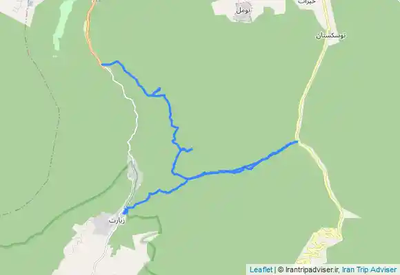 ترک جی پی اس نهارخوران - جزولی - توسکستان - زیارت