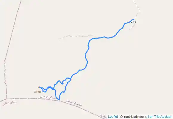 ترک جی پی اس قله خاکی