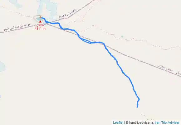 ترک جی پی اس صعود به قله سبلان از الوارس (قره مسجد)