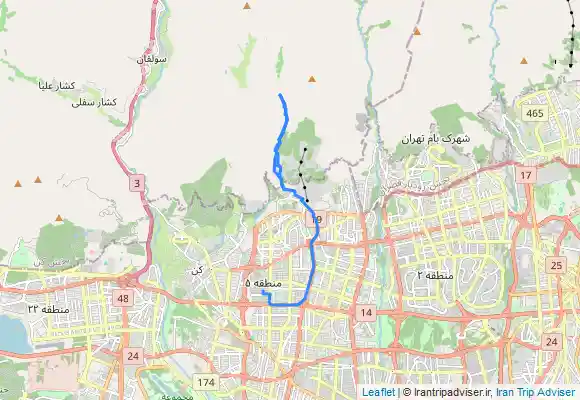 ترک جی پی اس آبشار فصلی