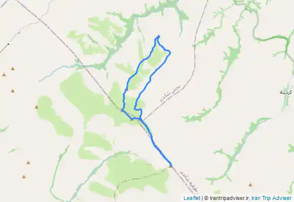 ترک جی پی اس پیمایش قله های چمن ۱-۲-۳ تا فلسکه