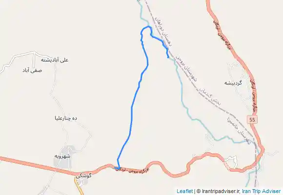 ترک جی پی اس دوزویل لردگان