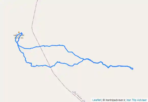 ترک جی پی اس قله شاهان کوه from Sardāb-e Bālā