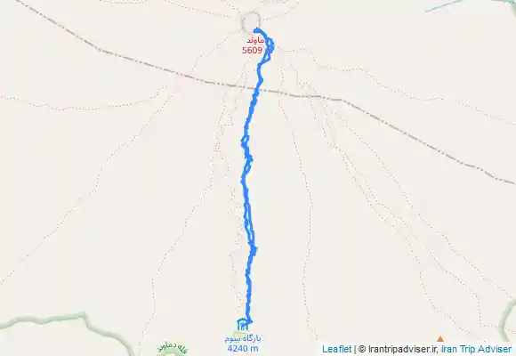 ترک جی پی اس Mt. Damavand Day2