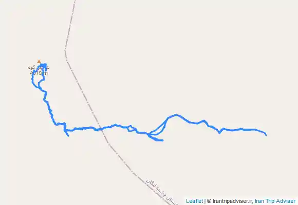 ترک جی پی اس قله شاهان کوه