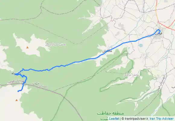 ترک جی پی اس قله کله قندی ماسوله (تابستانه)