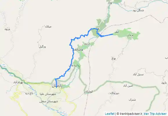 ترک جی پی اس دره لطر